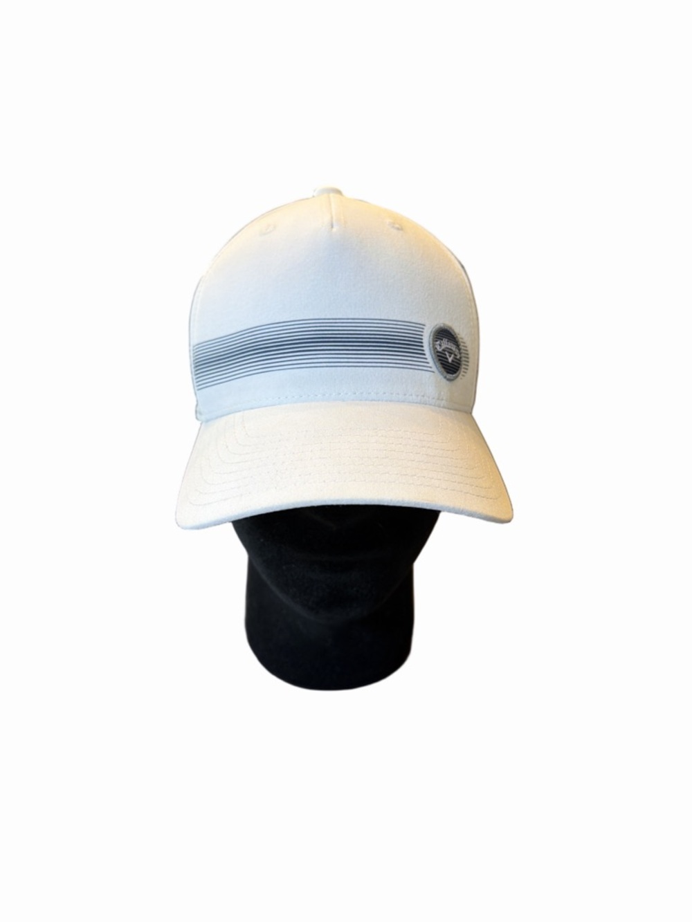 Callaway White Golf Cap Rocky Knolls Golf Course with SnapBack. Flex fit 110